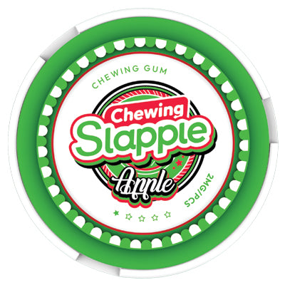 Slapple Nicotine Gum - Apple